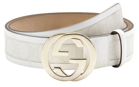 gucci white belts|white gucci belt price.